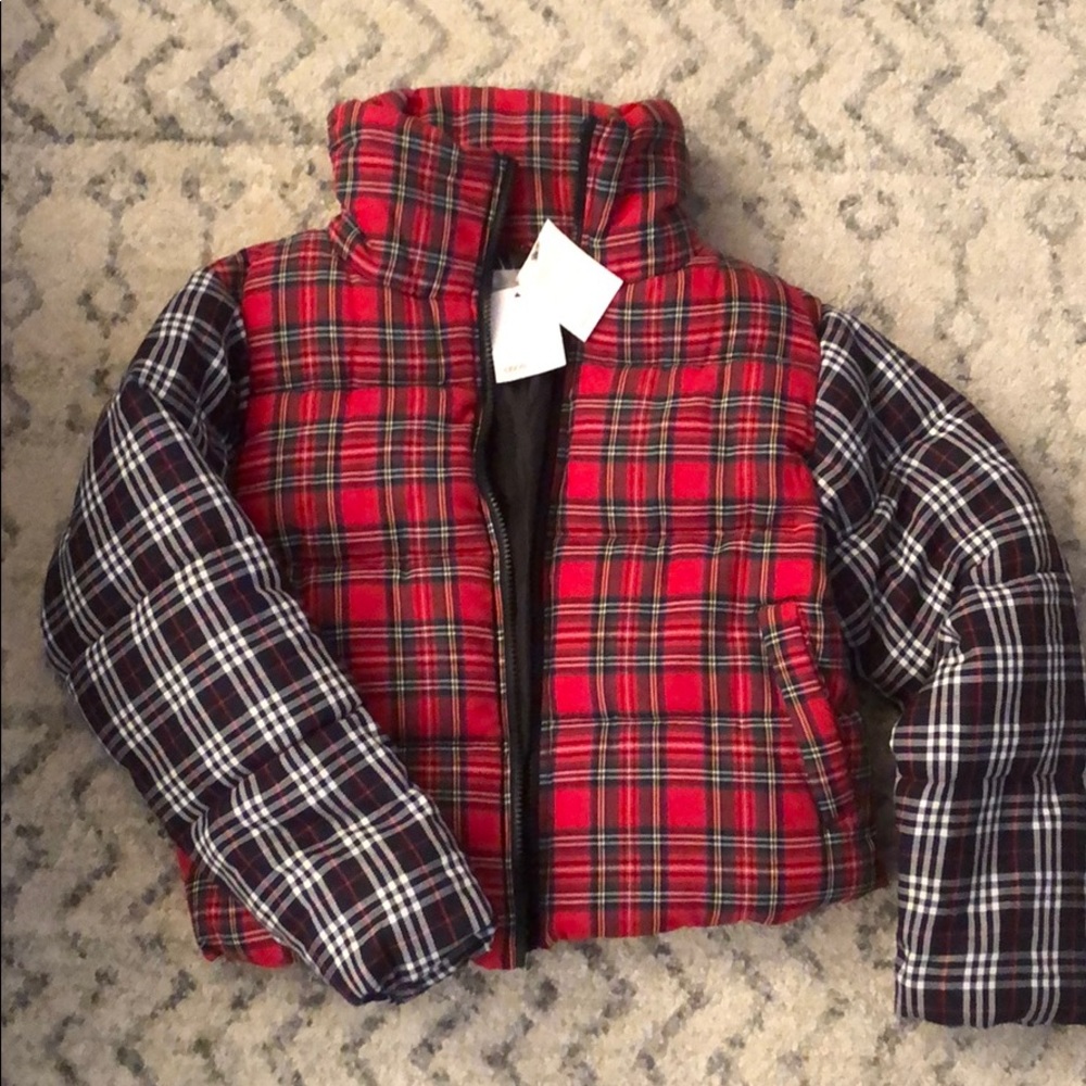 Beautiful Tartan/plaid jacket ASOS NEW WITH TAGS